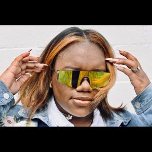 High beams rimless sunglasses